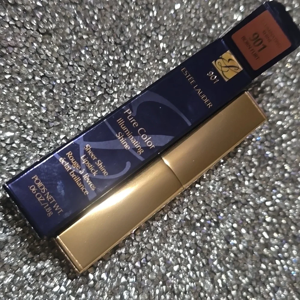 🧚‍♀BORN FLIRT Estee Lauder RARE Pure Color Illuminating Shine Lipstick NWT